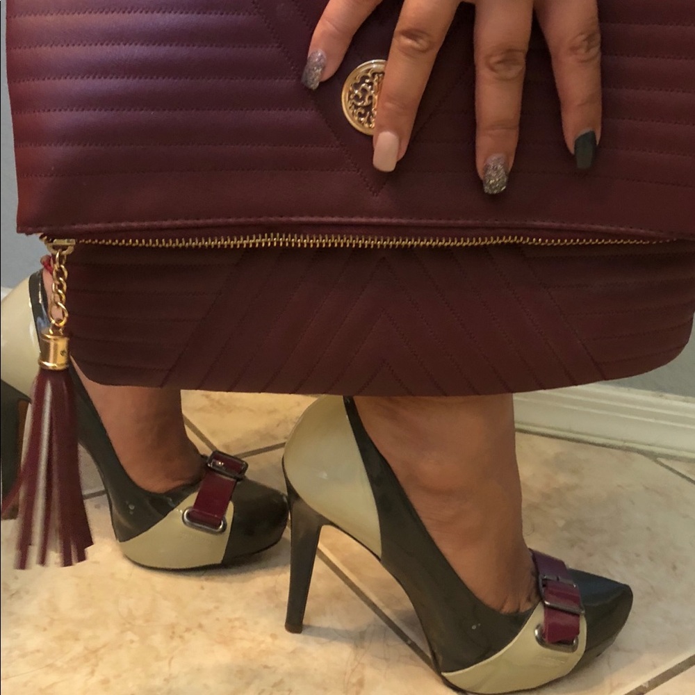 Aldo Heels and a handbag set